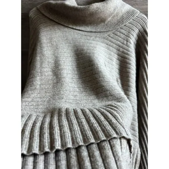 Anthropologie Mote Cowl Neck Sweater Neutral Cream Sz XS Excellent - Picture 5 of 8